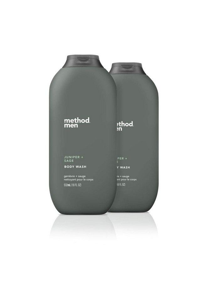 Method - Method Method Men Juniper + Sage Body Wash 18Oz 2 Pack Juniper + Sage 18 Fluid_Ounces - Image 1