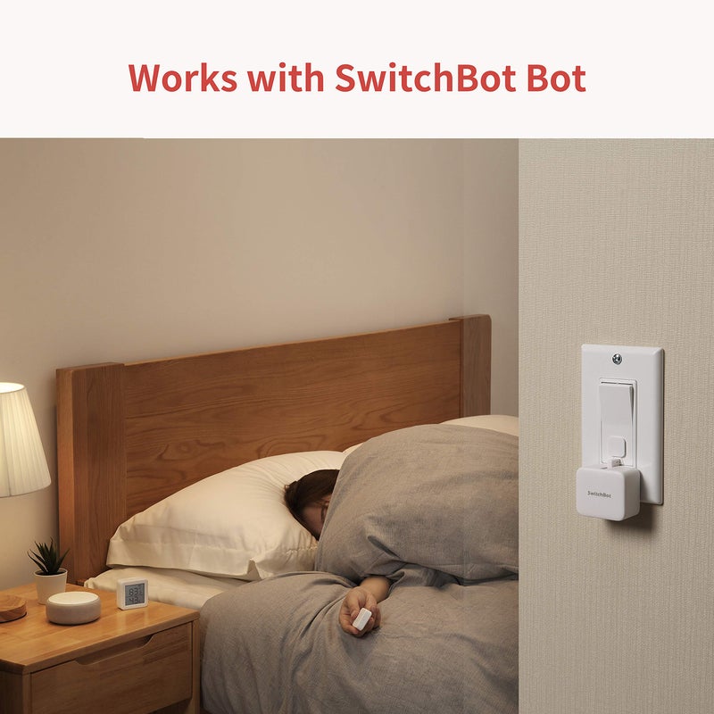 SwitchBot Remote One Touch Button - Compatible with SwitchBot Bot, Curtain Robot, Color Bulb, Plug Mini and Blind Tilt, Smart Home Easy to Control, Bluetooth Long Range 5.0 - Image 4