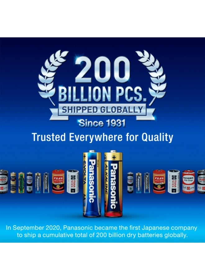 Panasonic Panasonic ALKALINE AAA-Type Battery/Blister Pack of 2, RED - Image 2