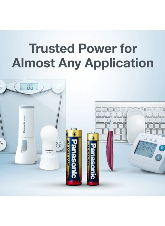 Panasonic Panasonic ALKALINE AAA-Type Battery/Blister Pack of 2, RED - Image 3