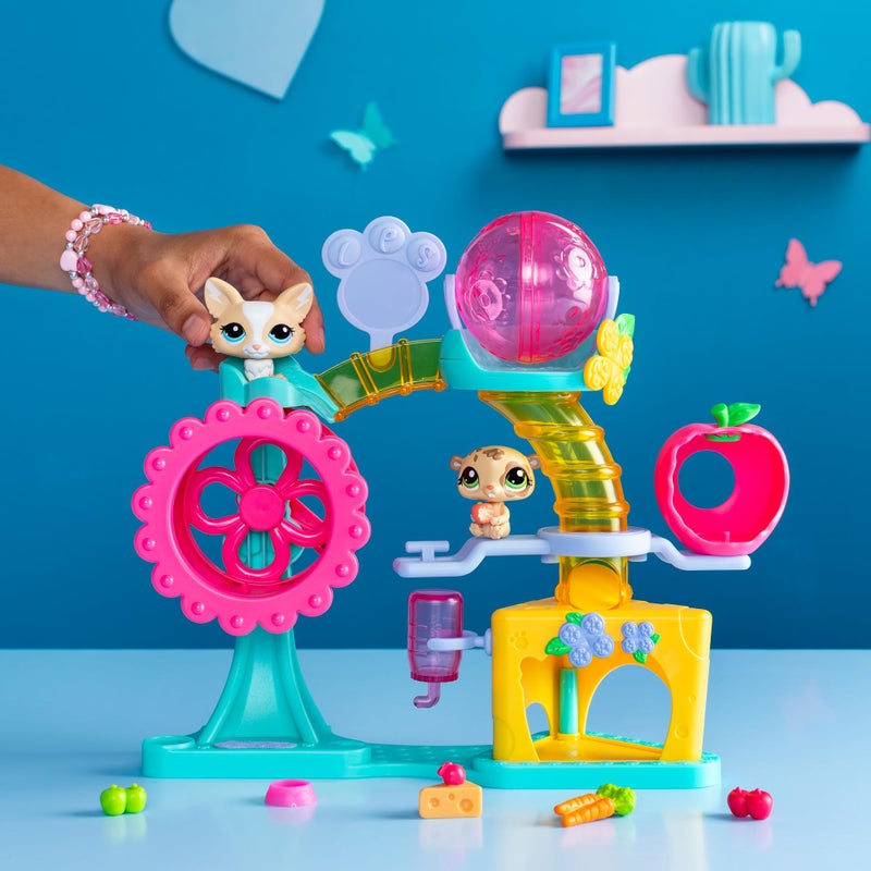 Littlest Pet Shop, Fun Factory Play Set - Gen 7, Pets #69 & #68, Authentic LPS Bobble Head Figure, Collectible Imagination Toy Animal, Kidults, Girls, Boys, Kids, Tweens Ages 4+ - Image 3