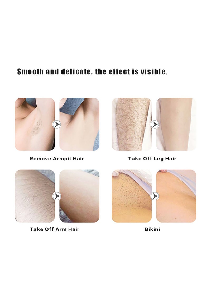 LAC LAICHY Electric Body Hair Trimmer Waterproof Wet Dry Cordless Body Groomer Ceramic Blade Body Hair Trimmer with LED Display Shaver Pubic Hair Trimmer Body Groomer Kit for Full Body Grooming - Image 4