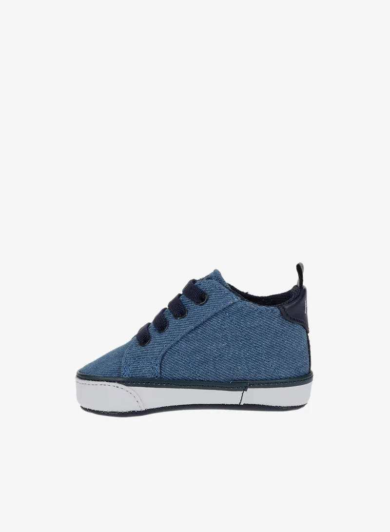 POLO RALPH LAUREN QUILTON BEAR GORE High-Top Sneakers