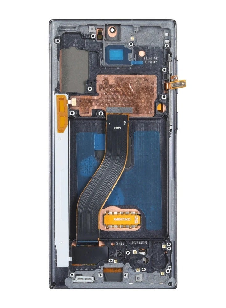 High Quality Replacement Inner Screen Compatible With SAM NOTE 10 N970 (S) FULL WITH FRAME OLED - Generic - Image 3
