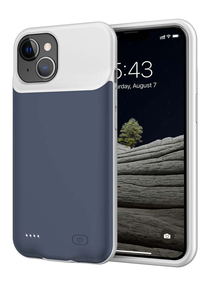 7000mAh Battery Case Cover Rechargeable Extended Power Bank Wireless for iPhone 13  - Image 2