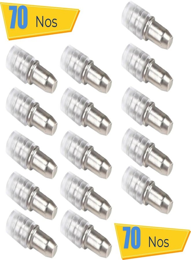 DEEGAA MART DEEGAAMART Shelf Support Pegs ,Shelf Holder Replacement Peg , 5mm Cabinet Shelf Pins, L Shaped Shelf Pins , Metal Adjustable Shelving Pegs , Straight Support Pins (70 Nos) - Image 4
