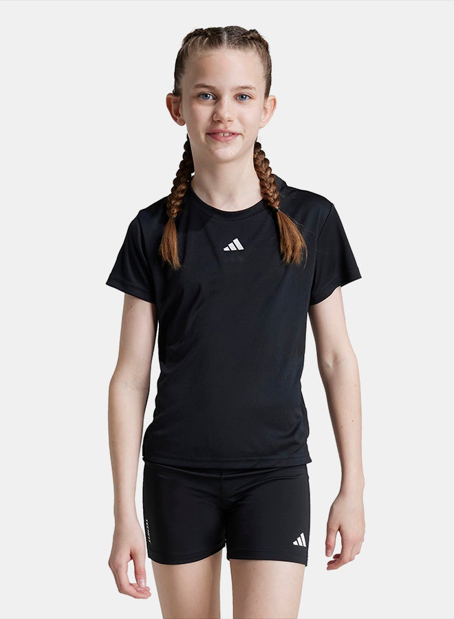 Adidas Train Essentials Regular Fit Logo Training T-Shirt Kids - Image 1