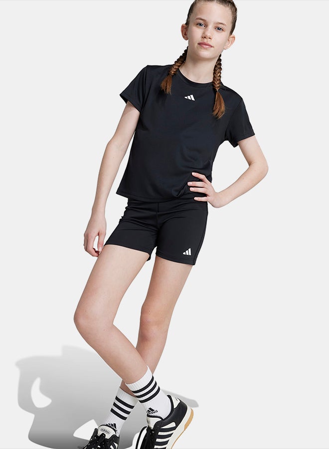 Adidas Train Essentials Regular Fit Logo Training T-Shirt Kids - Image 3