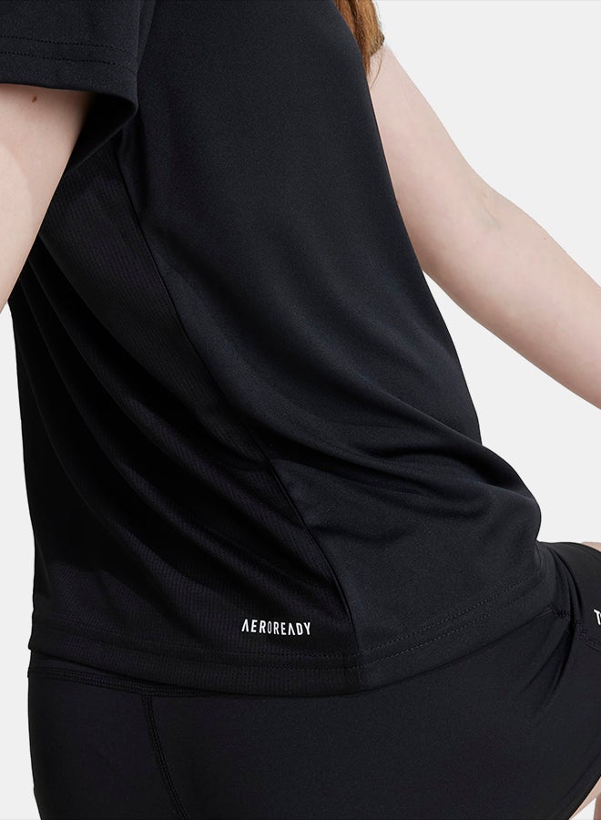 Adidas Train Essentials Regular Fit Logo Training T-Shirt Kids - Image 5