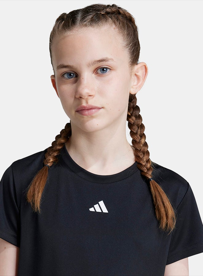 Adidas Train Essentials Regular Fit Logo Training T-Shirt Kids - Image 4