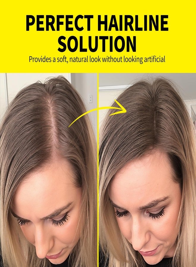 gowwim Root Touch up Powder, Instantly Gray Hair Cover up Hairline Powder for Women & Men Sweatproof Root Cover Up Long-Lasting for Thinning & Loss Hair, Medium Brown - Image 4