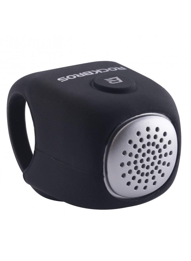 Rockbros ROCKBROS Electra Bike Bell 90dB Electric Cycling Bells Loud Bicycle Horns Water-Resistant 3 Sound Modes Black - Image 1