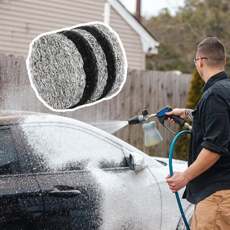 Professional Car Wash Foam Blaster Filter Stainless Steel Mesh 3 Layer Structure - Image 3