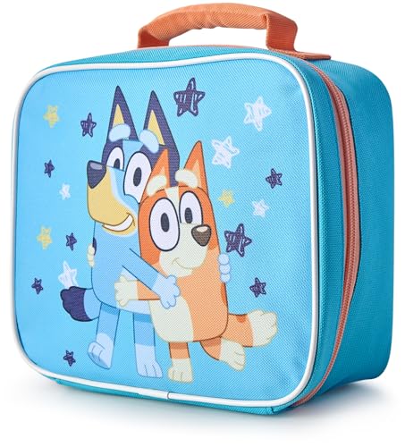 Fast Forward Bluey Kids Lunch Box Insulated Lunch Bag Lunch Box Kids Girls Boys School Preschool Elementary Picnic Size One Size Blue Light Blue - Image 3