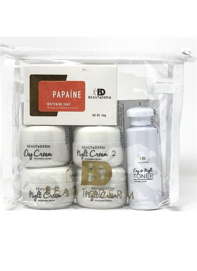 Beautederm - Best Skincare Anti Aging Beauty Set | Restoration skin treatment suppleness for healthy, dewy and rosy look (REGULAR SET) - Image 1
