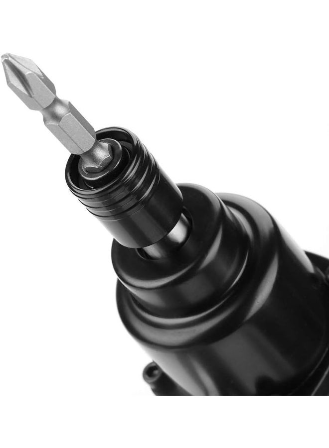 Pneumatic Air Screwdriver Tool, 1/4" Air Screw Driver Gun Impact Screwdriver Tool, 8000rpm Air Screwdriver Reversible Type Industry Professional Screw Driver, for Containers, Electrical Appliances  - Image 4