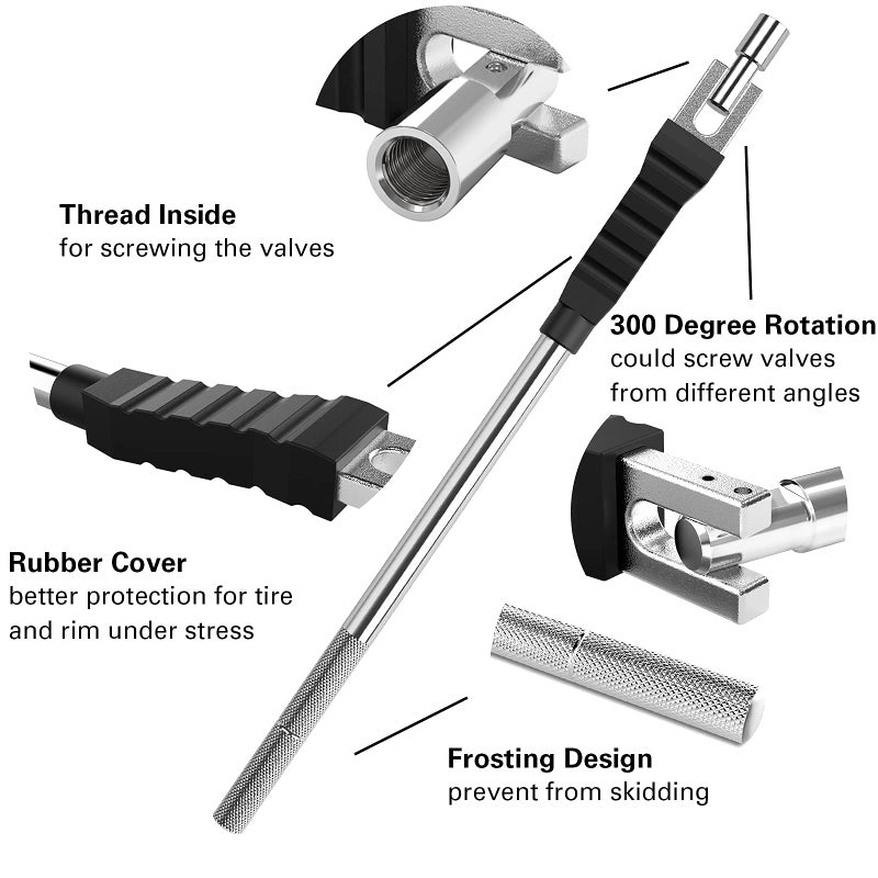 CKAuto Valve Stem Puller/Installer with Rubber Boot - Image 3
