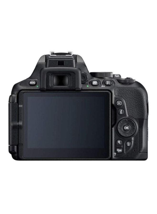 نيكون كاميرا رقمية بعدسة أحادية عاكسة D5600 مزوّدة بعدسة AF-P NIKKOR متوافقة مع صيغة DX وتغطي نطاق طول بؤري من 18 إلى 55 مم وتعمل بتقنية VR (تقليل الاهتزاز) وفتحة قصوى f/3.5 إلى 5.6G + عدسة AF-P NIKKOR تغطي نطاق طول بؤري من 70 إلى 300 مم وتعمل بتقنية VR (تقليل الاهتزاز) وفتحة قصوى f/4.5 إلى 5.6E ED وبجودة 24.2 ميجابكسل، مع تقنية واي فاي وNFC وبلوتوث مدمجة ومجموعة ملحقات - Image 3