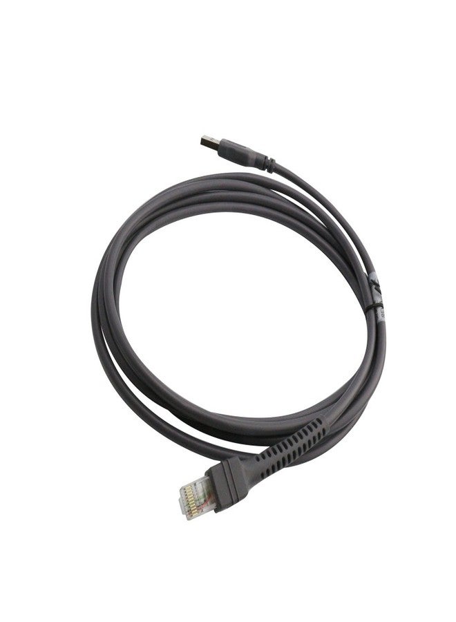 PARTSHE 5-Pack USB Cable for Motorola Symbol LS2208 LS4208 DS6708 Barcode Scanner USB Type A CBA-U01-S07ZAR - Image 2