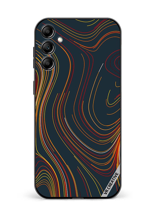 Protective Case Cover For Samsung Galaxy A34 Layers Design Multicolour