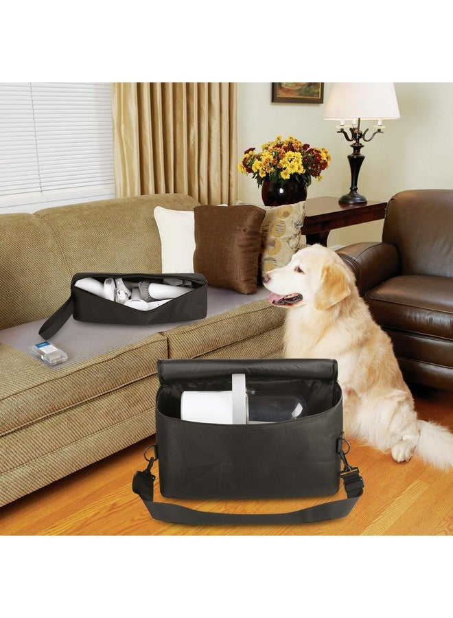 Beautyflier Beautyflier Pet Grooming Supplies Organizer, Protective Tote Bag Case for Pet Grooming Kit & Vacuum Suction Dogs Cats Hair, Travel Pouch Bag for Pet Dog Grooming Vacuum Kit, Bag Only (Black)  - Image 3