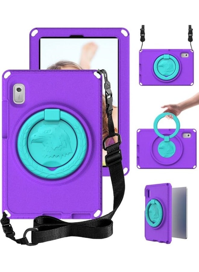 General Kids Case Compatible with Lenovo Tab M9 9.0 inch 2023 (TB-310FU/TB-310XU),EVA Durable Shockproof Protective Handle Bumper Stand with Shoulder Strap & PET Screen Protector  - Image 1