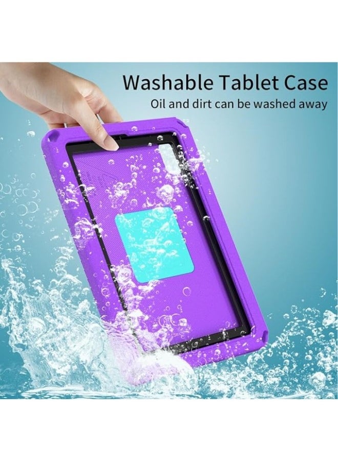 General Kids Case Compatible with Lenovo Tab M9 9.0 inch 2023 (TB-310FU/TB-310XU),EVA Durable Shockproof Protective Handle Bumper Stand with Shoulder Strap & PET Screen Protector  - Image 3