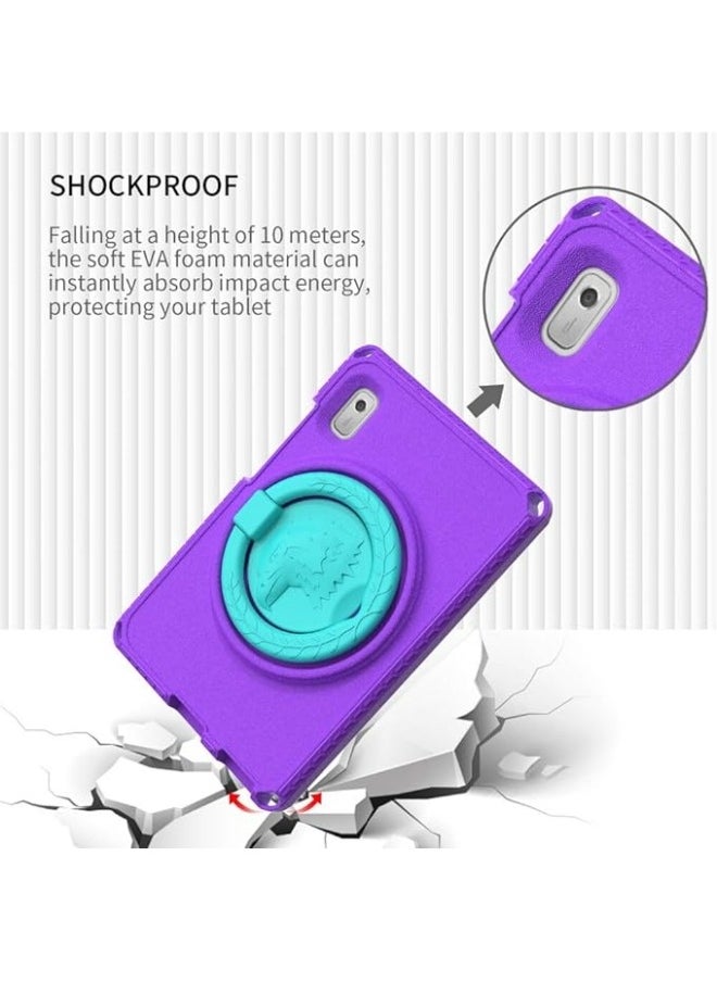 General Kids Case Compatible with Lenovo Tab M9 9.0 inch 2023 (TB-310FU/TB-310XU),EVA Durable Shockproof Protective Handle Bumper Stand with Shoulder Strap & PET Screen Protector  - Image 4