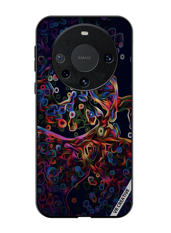 VR CREATIVE Protective Case Cover For Huawei Mate 60 Abstract Design Multicolour - Image 1