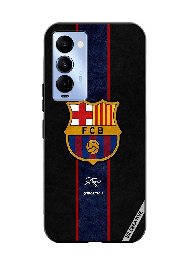 VR CREATIVE Protective Case Cover For Tecno Camon 18/18 P Fcb Design Multicolour - Image 1