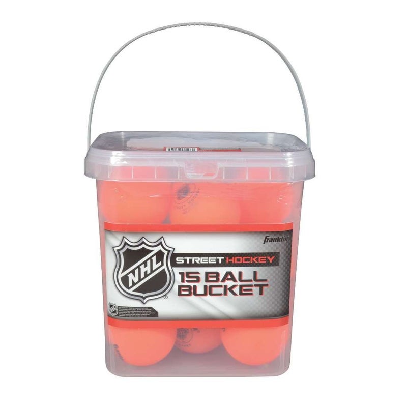 Franklin Sports Street Hockey Balls, Low Bounce, Warm Weather - Image 5