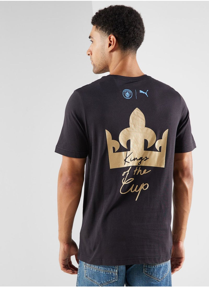 PUMA - Manchester City Fa Cup Winners T-Shirt - Image 1