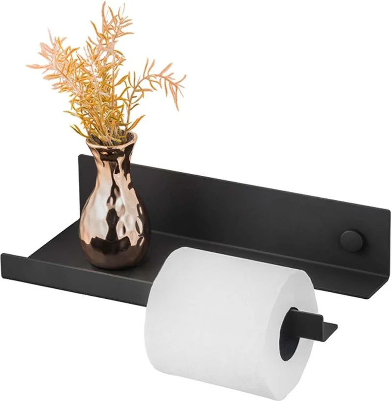 Mavi Trend Blue Trend Decorative Metal Bathroom Wc Paper Napkin Roll Holder Toilet Bathroom Napkin Hanger