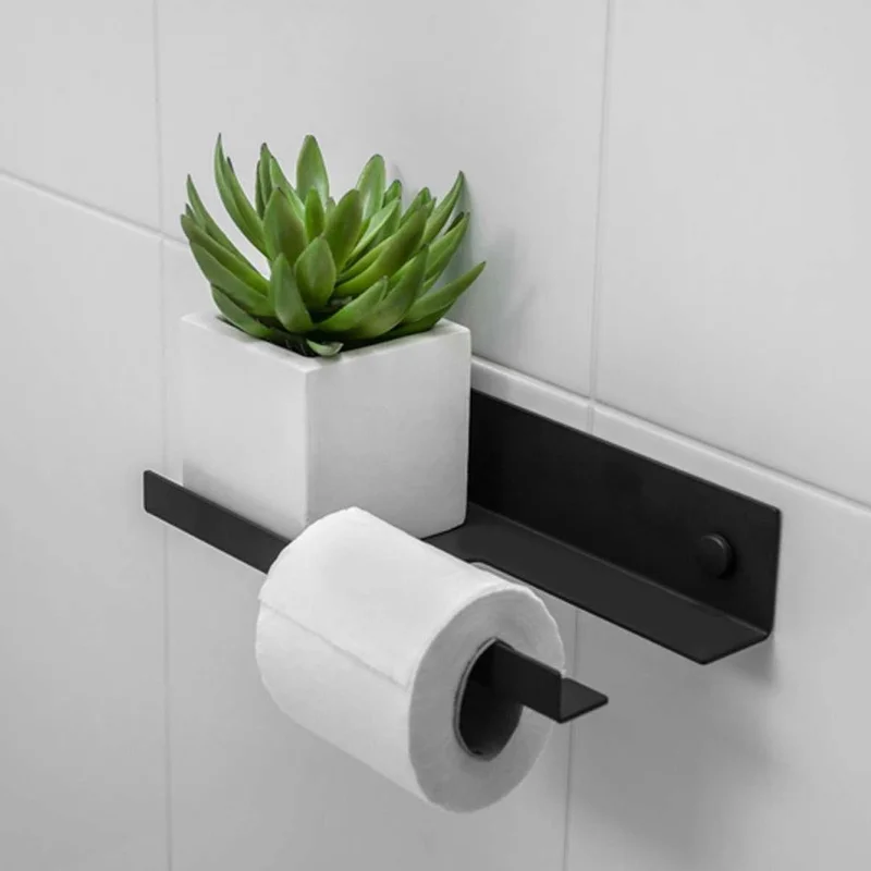 Mavi Trend Blue Trend Decorative Metal Bathroom Wc Paper Napkin Roll Holder Toilet Bathroom Napkin Hanger