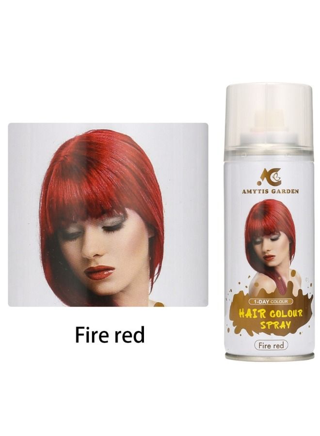 AMYTIS GARDEN Temporary Daily Hair Color Spray - Fire Red