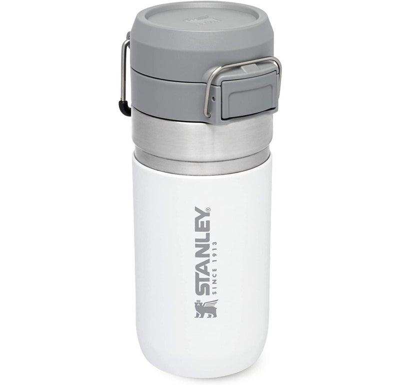 Stanley 473ml / 16oz - 18/8 Stainless Steel - Quick Flip Bottle - Polar - Image 1