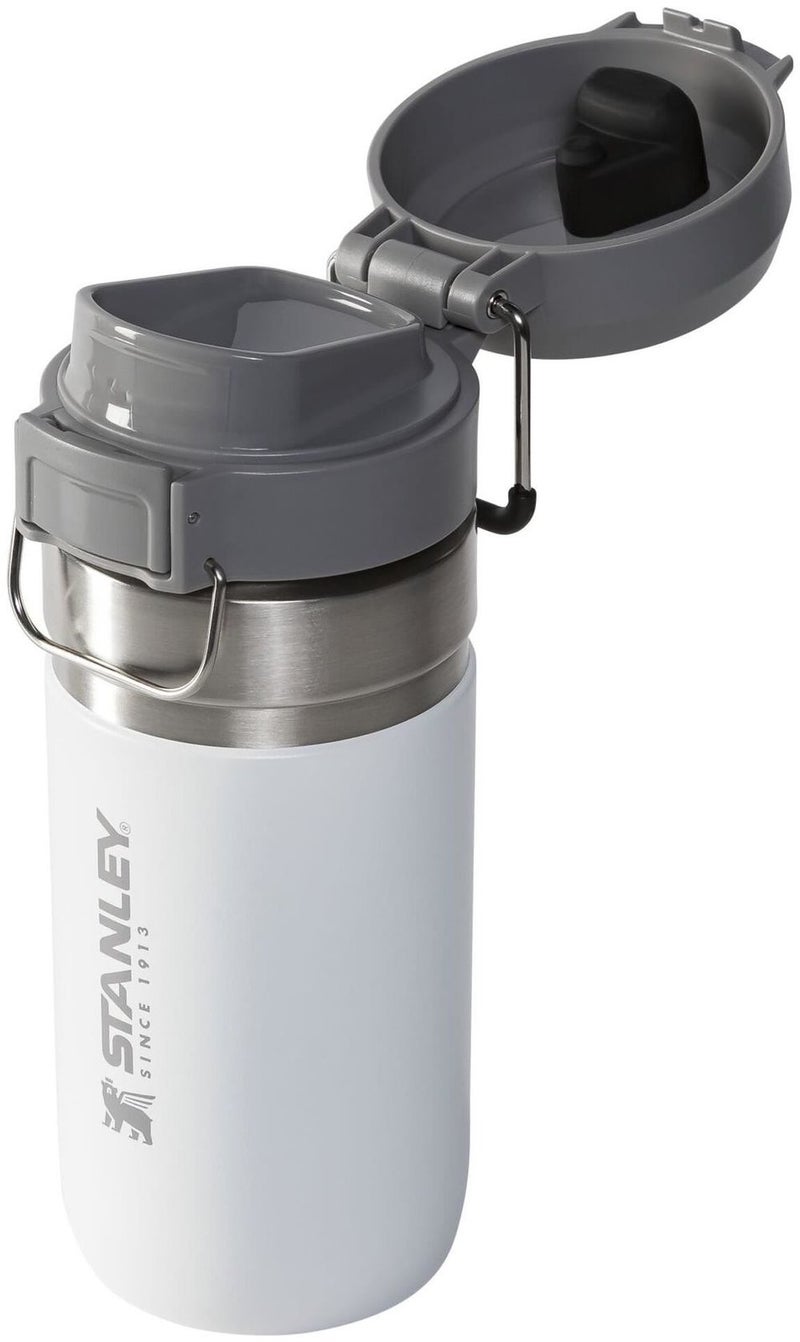 Stanley 473ml / 16oz - 18/8 Stainless Steel - Quick Flip Bottle - Polar - Image 2