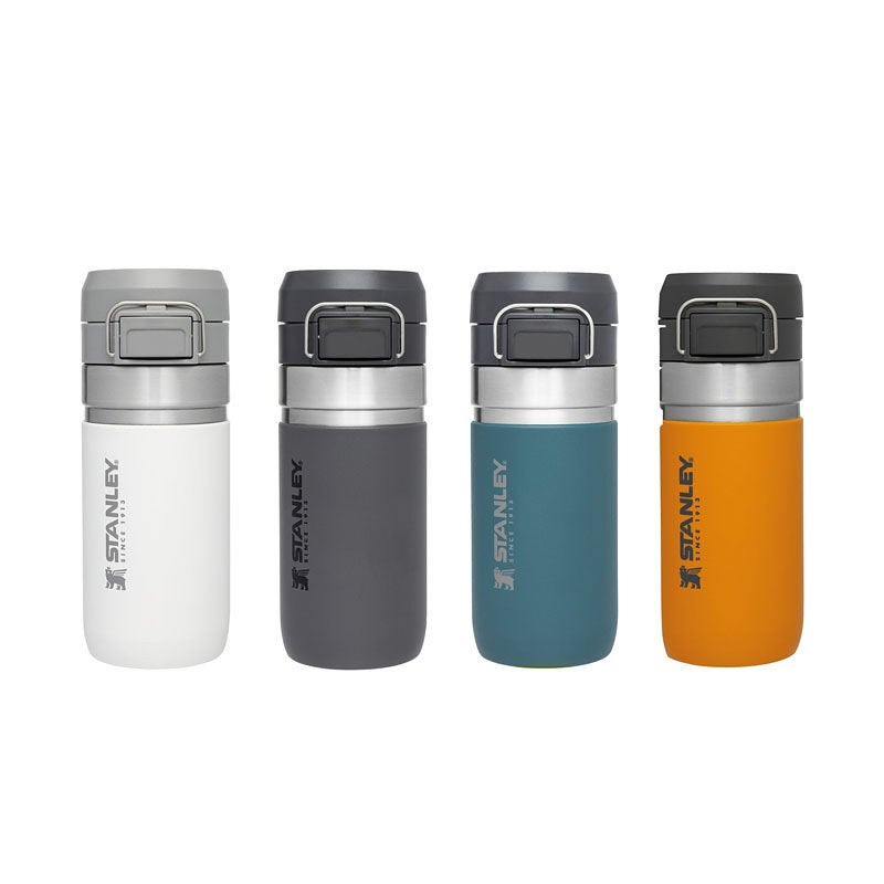 Stanley 473ml / 16oz - 18/8 Stainless Steel - Quick Flip Bottle - Polar - Image 3