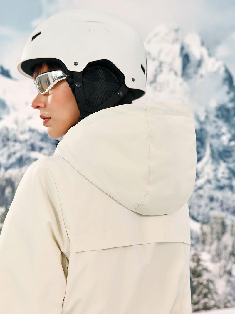 Yousify Womens Ski Suit One Piece Snow Suit Winter Waterproof Outdoor Sports Snowsuit Jumpsuit Snowboard Jacket - Image 4