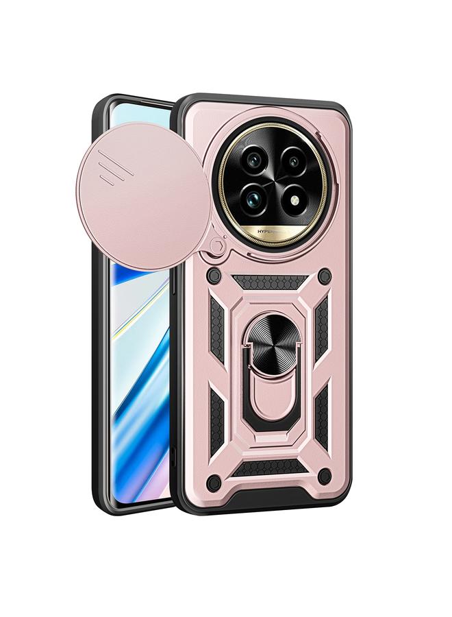 The Bros Case For Realme 13 Pro / 13 Pro+ 5G Sliding Camera Cover Design TPU Hybrid PC Phone Case