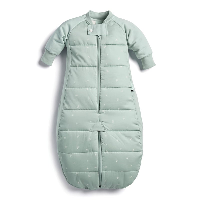 ergoPouch Sleep Suit Bag 3.5 TOG â€“ Baby Sleep Sack & Wearable Blanket, 2-in-1 Convertible Sack to Suit with Legs for Safe Movement, Regulates Temperature Overnight, Unisex (8-24 Months, Sage) - Image 3