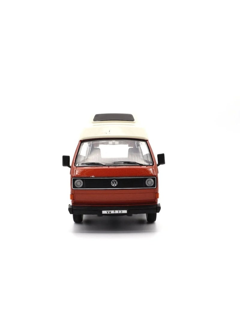 Motormax Volkswagen Type 2 (T3) Camper Van Die-Cast Model â€“ 1:24 Scale - Image 4