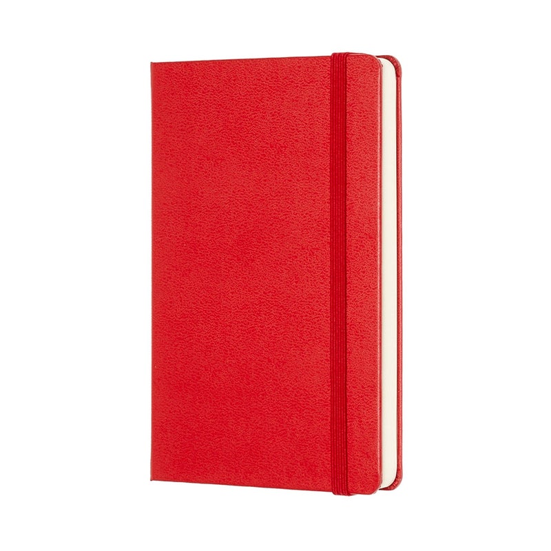 MOLESKINE Pocket Notebook Plain Pages Scarlet Red Hard Cover Limited F2 Edition 192 Pages - Image 2