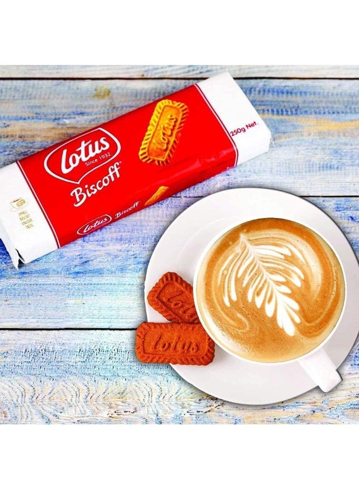 لوتس بسكويت لوتس بيسكوف الأصلي (Lotus Biscoff) - 250 جرام - الطعم الفريد والكراميل - Image 4