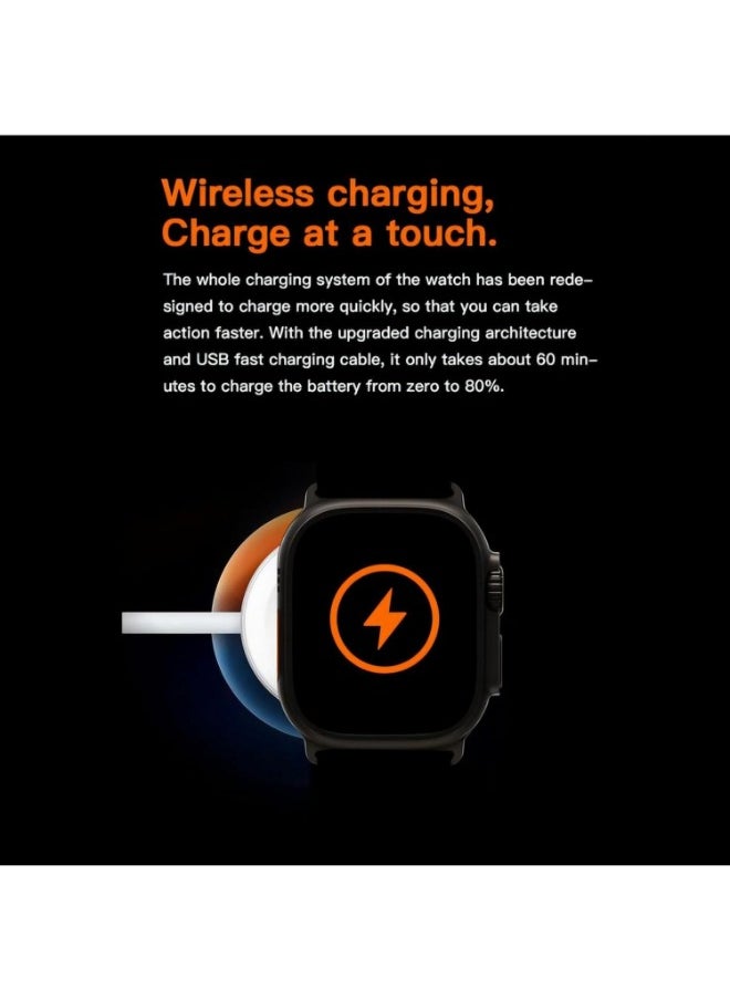 Ultra - Smart Watch T9000 Ultra 3 – Orange | Advanced Technology & Stylish Design - Image 1