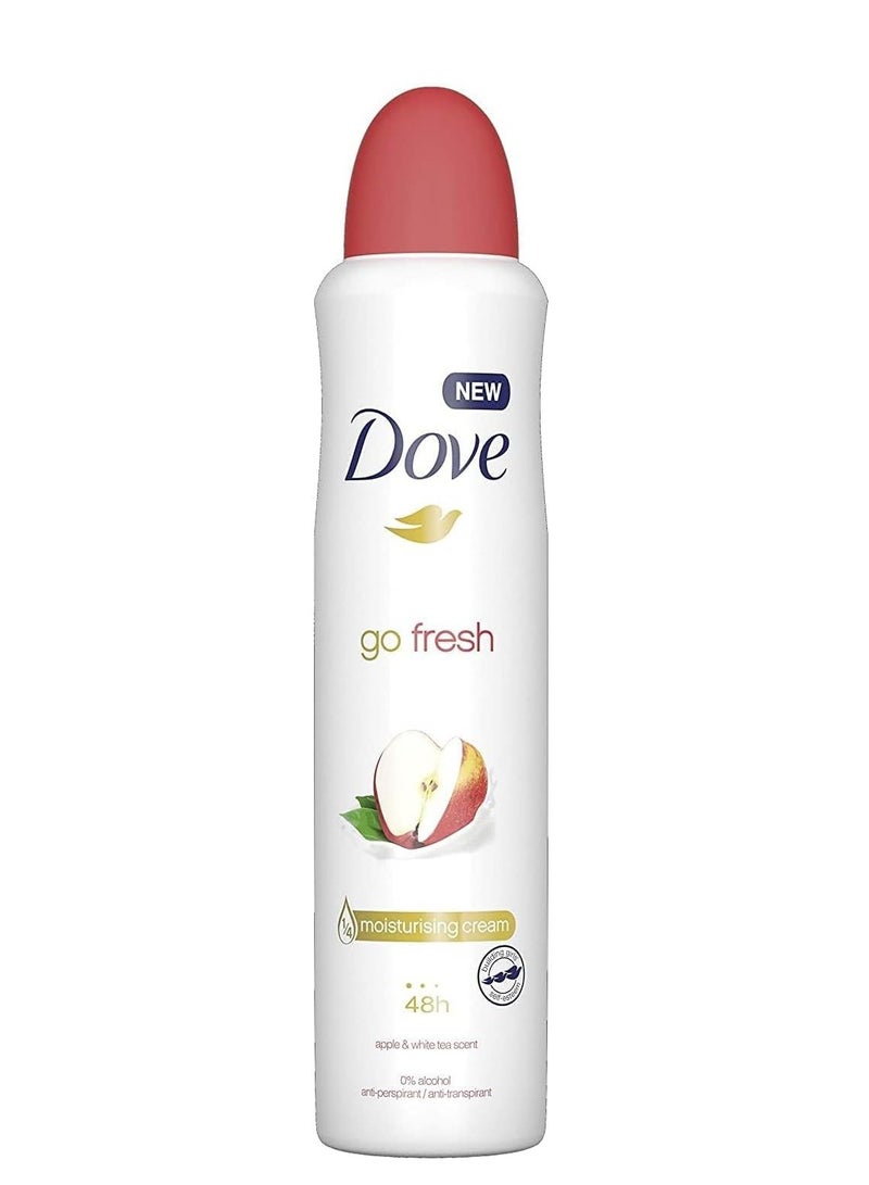 Go Fresh Apple & white Tea Scent - Body spray - 48h - 250ml