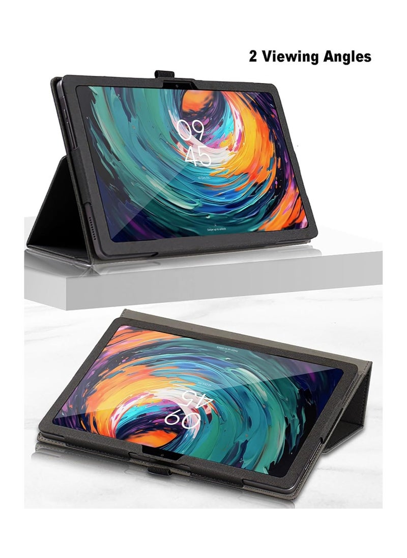 General - TCL Nxtpaper 14 Pro Tablet 14 inch 2024, PU Leather Protective Cover Case with Magnetic and Seat Belt for TCL Nxtpaper 14 Pro - Image 1