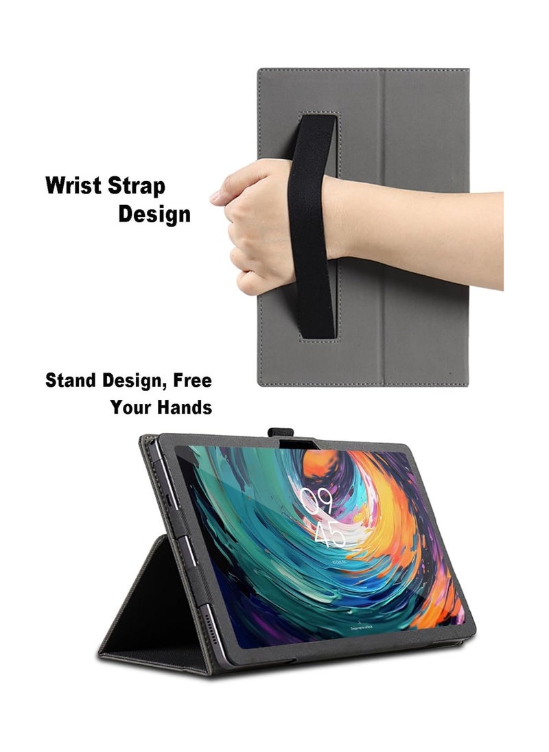 General - TCL Nxtpaper 14 Pro Tablet 14 inch 2024, PU Leather Protective Cover Case with Magnetic and Seat Belt for TCL Nxtpaper 14 Pro - Image 1