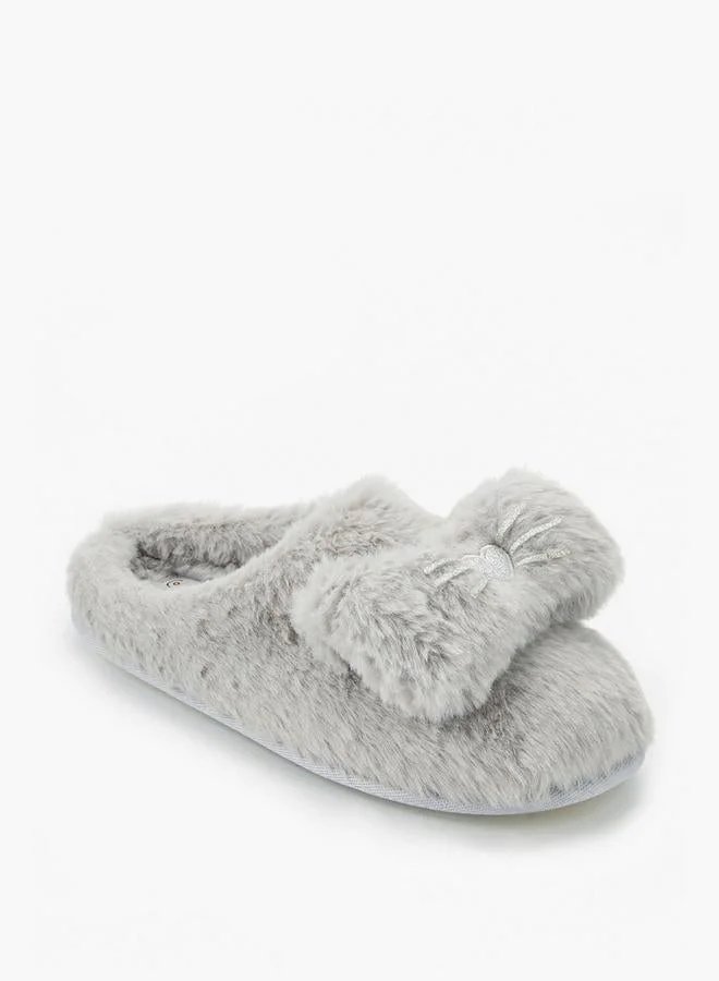 لو كونفورت Women Faux Fur Bedroom Slides