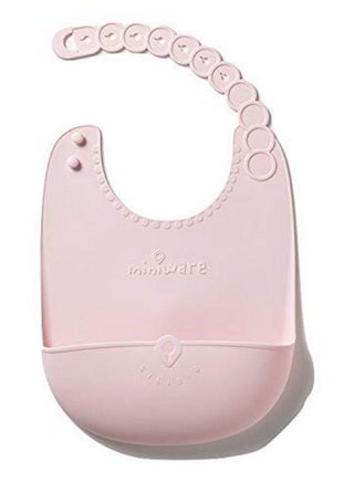Roll And Lock Bib Silicone Baby Bib Adjustable Fit Waterproof Bibs Easily Wipe Clean & Catch Food (Cotton Candy) - pzsku/Z9FA588A94D2E206531C5Z/45/_/1688970512/86a0fa7f-015d-4615-bd92-4190d165e7b0